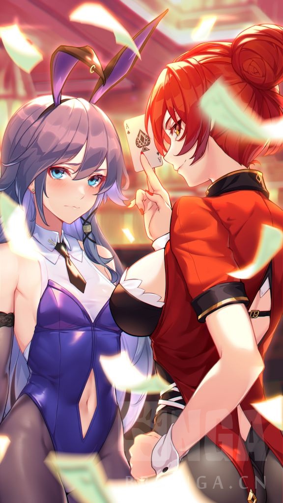 早就有符华穿兔女郎的瑟图了还行