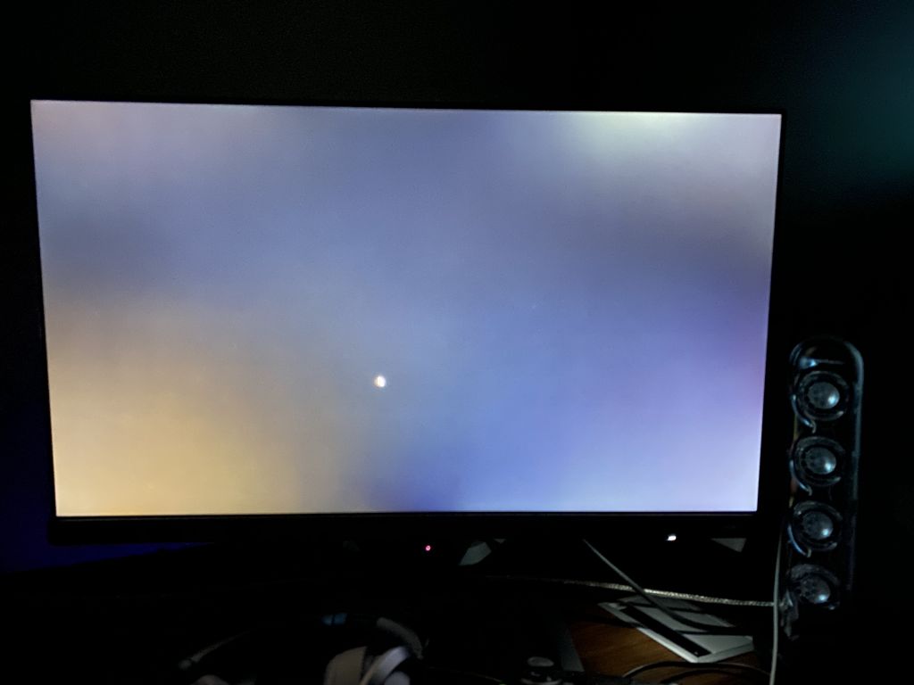 这个ips屏漏光是不是算严重了