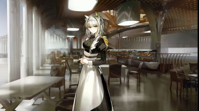 凯尔希的女仆装(护士服?