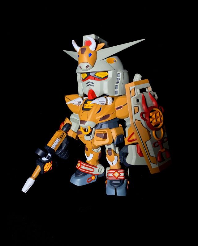 nga无良测评组万代南梦宫大河原邦男牛年限定十二生肖丑牛高达测评已