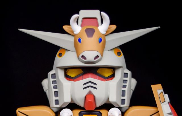 nga无良测评组万代南梦宫大河原邦男牛年限定十二生肖丑牛高达测评已