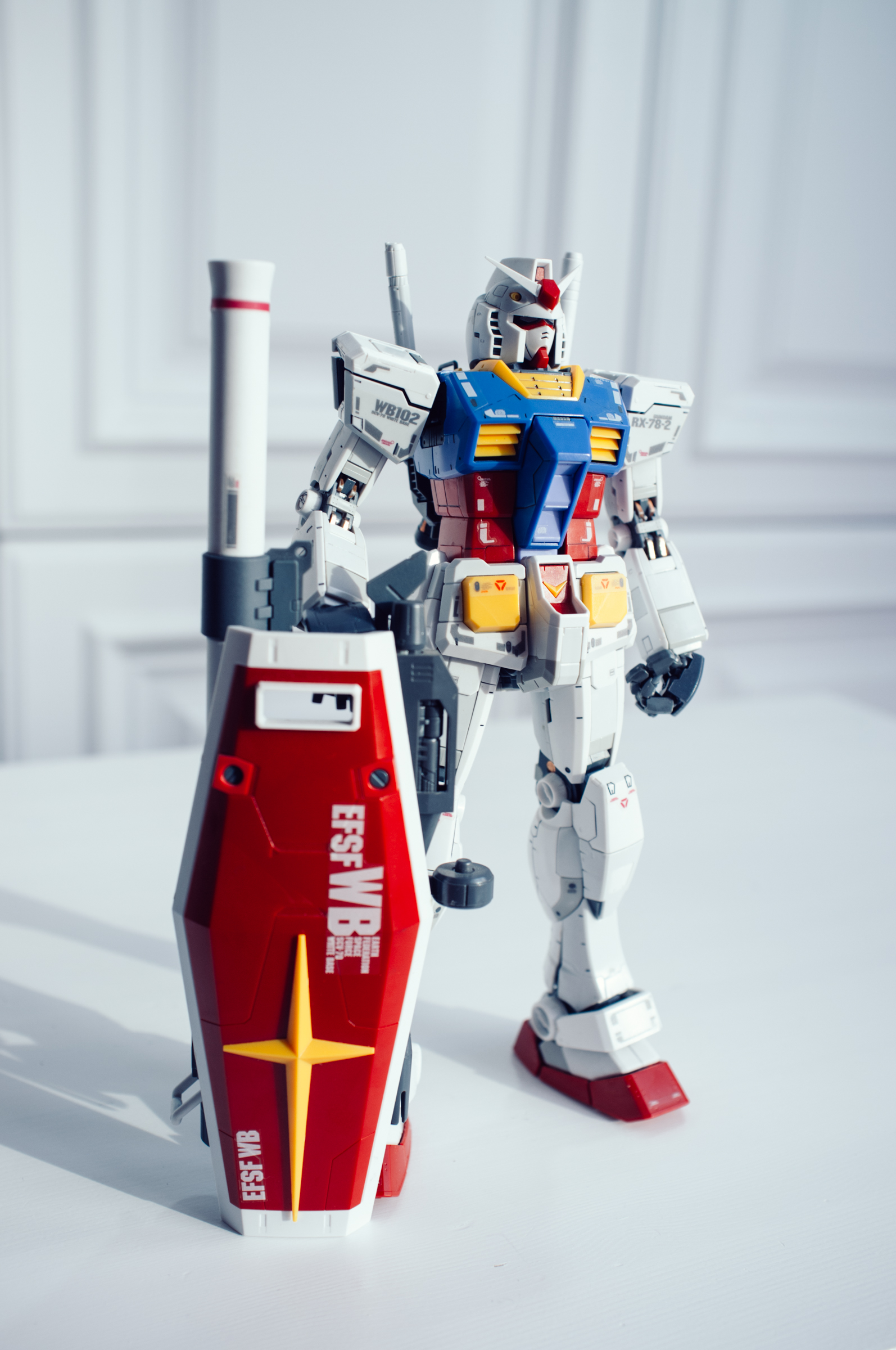 拼装拍一下最近收到的三只mgfa78元祖30和红异端改