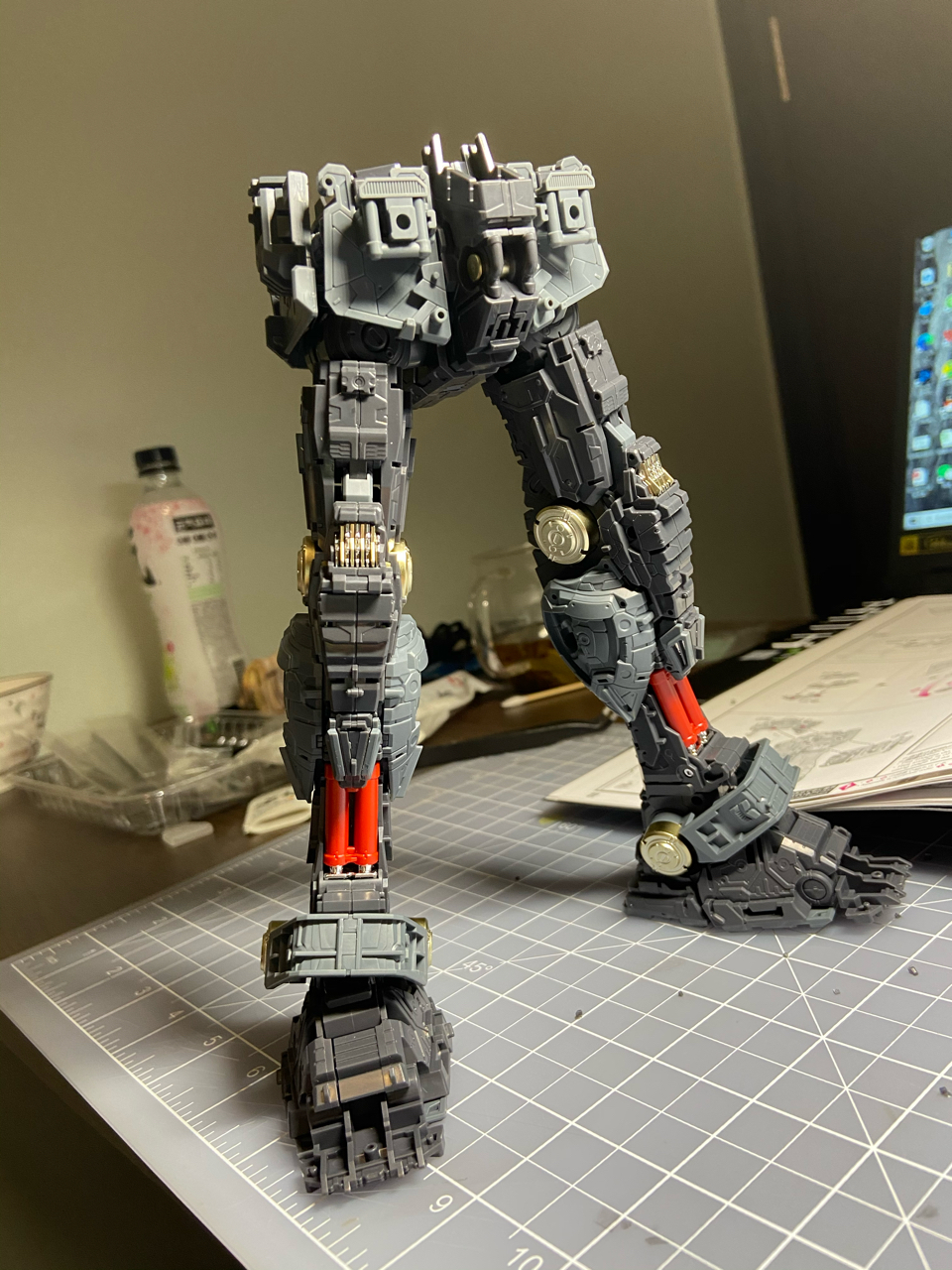 拼装pgu元祖半彩透外甲