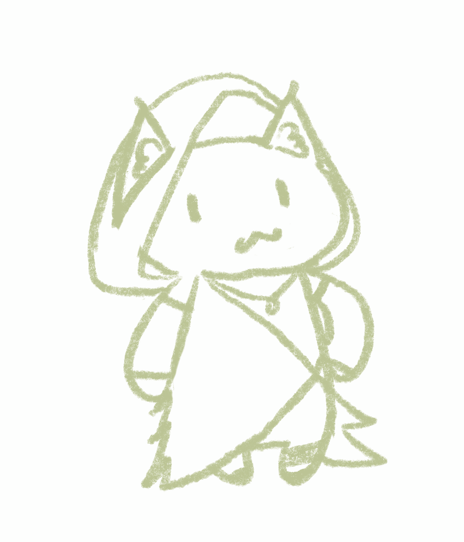 儿童画画了三只凯尔希