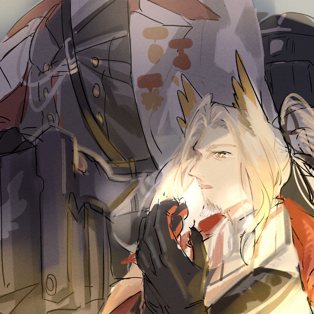 [同人绘画] [if线警告][赫拉格]这位博士被ex8突袭锤爆头的当晚做了个