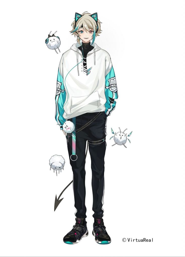 八点30w粉纪念3d歌回推荐一位唱歌打游戏整活都很有特色的国v阿萨aza