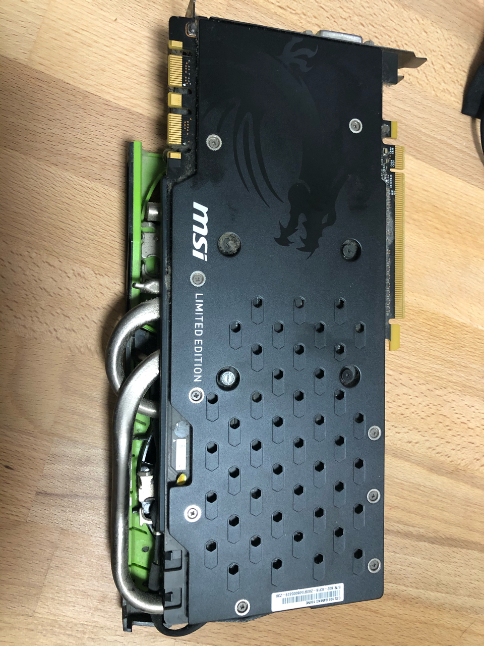 微星gtx970绿龙图片