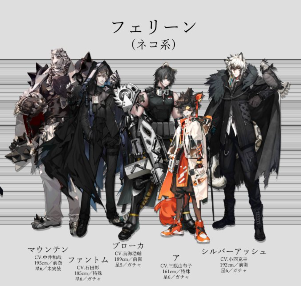 当你蹲直播没事干于是让六星干员们以身高排序