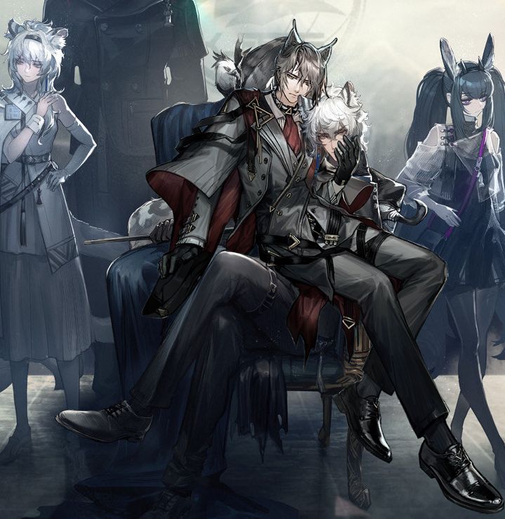 整活氵我把傀影p到银灰腿上去了好像在空间变成接力了草