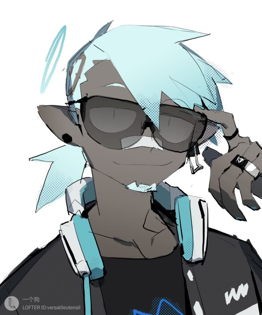 阿鬼老师画的音律联动伊桑