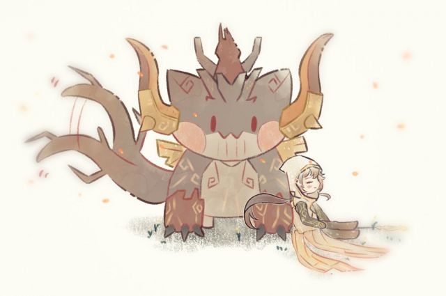 [厨力放出][同人搬运]若陀龙王与岩王帝君早期玩耍资料(无h