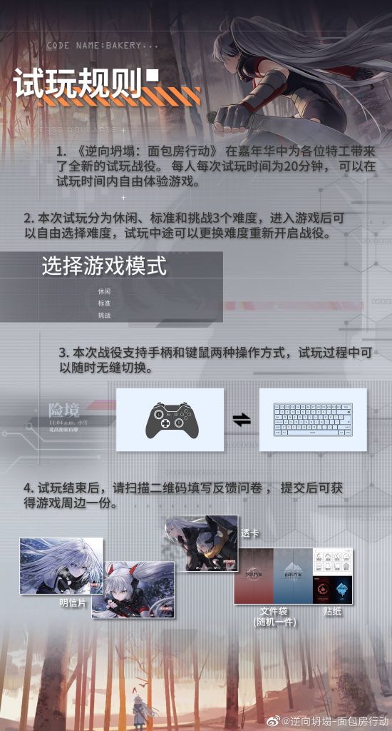 [逆向坍塌面包房行动]嘉年华试玩相关