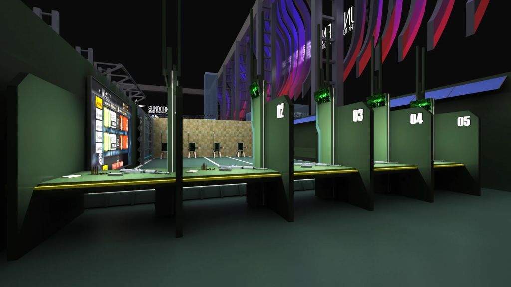 少前嘉年华嘉年华展台概念图