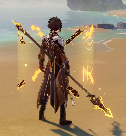 手机 网页游戏综合讨论 原神 [闲聊杂谈]岩剑外观氵