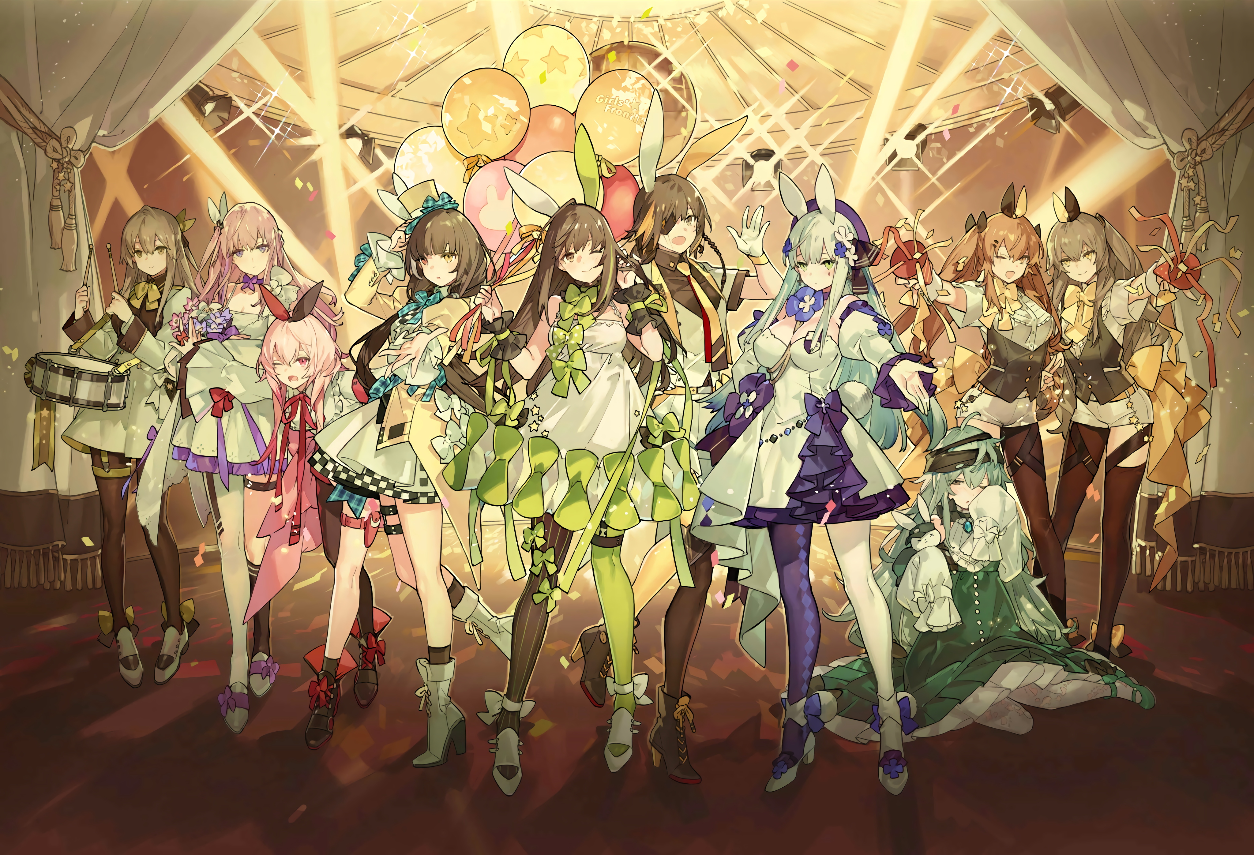 五周年快乐少女前线历届登陆图