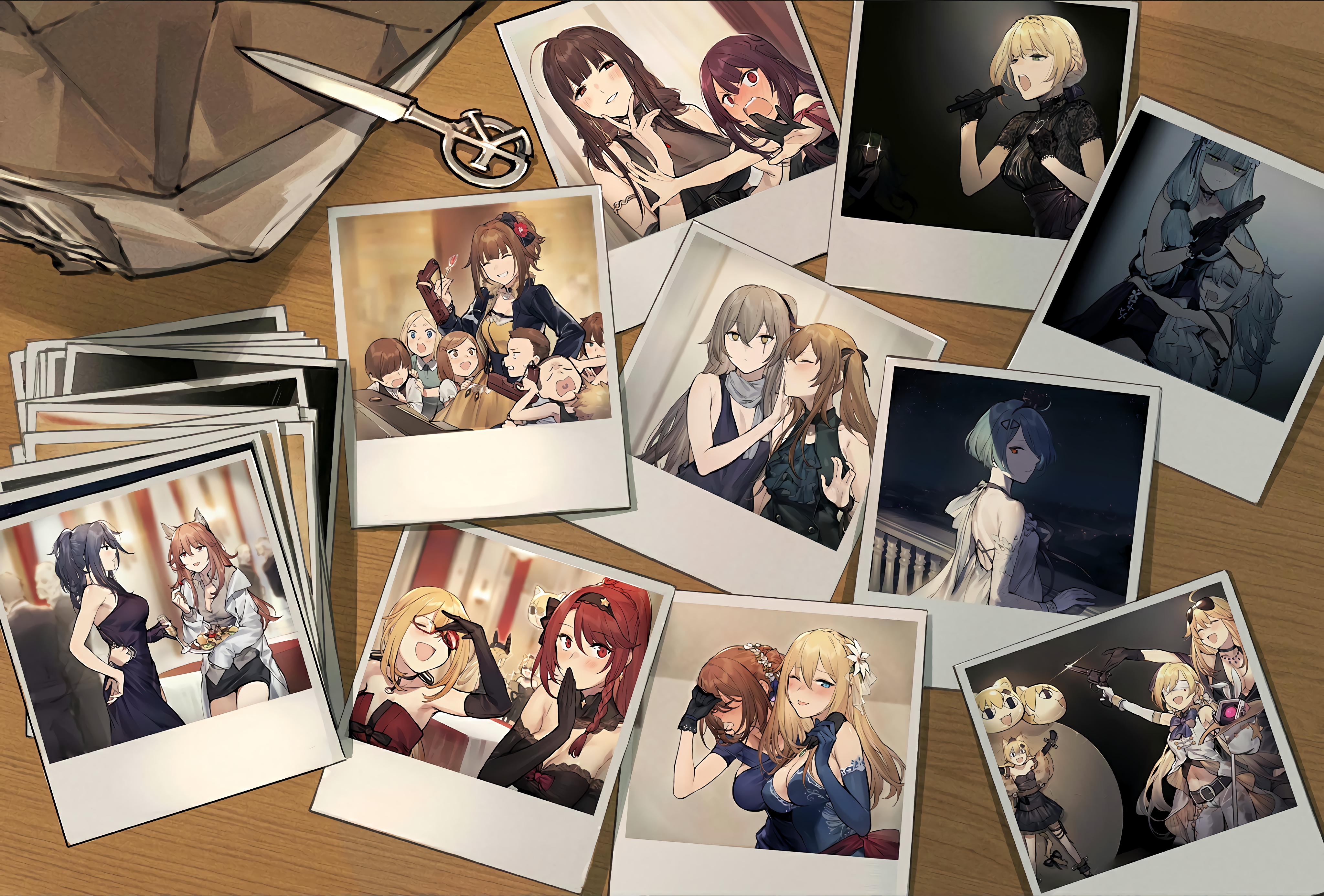 五周年快乐少女前线历届登陆图