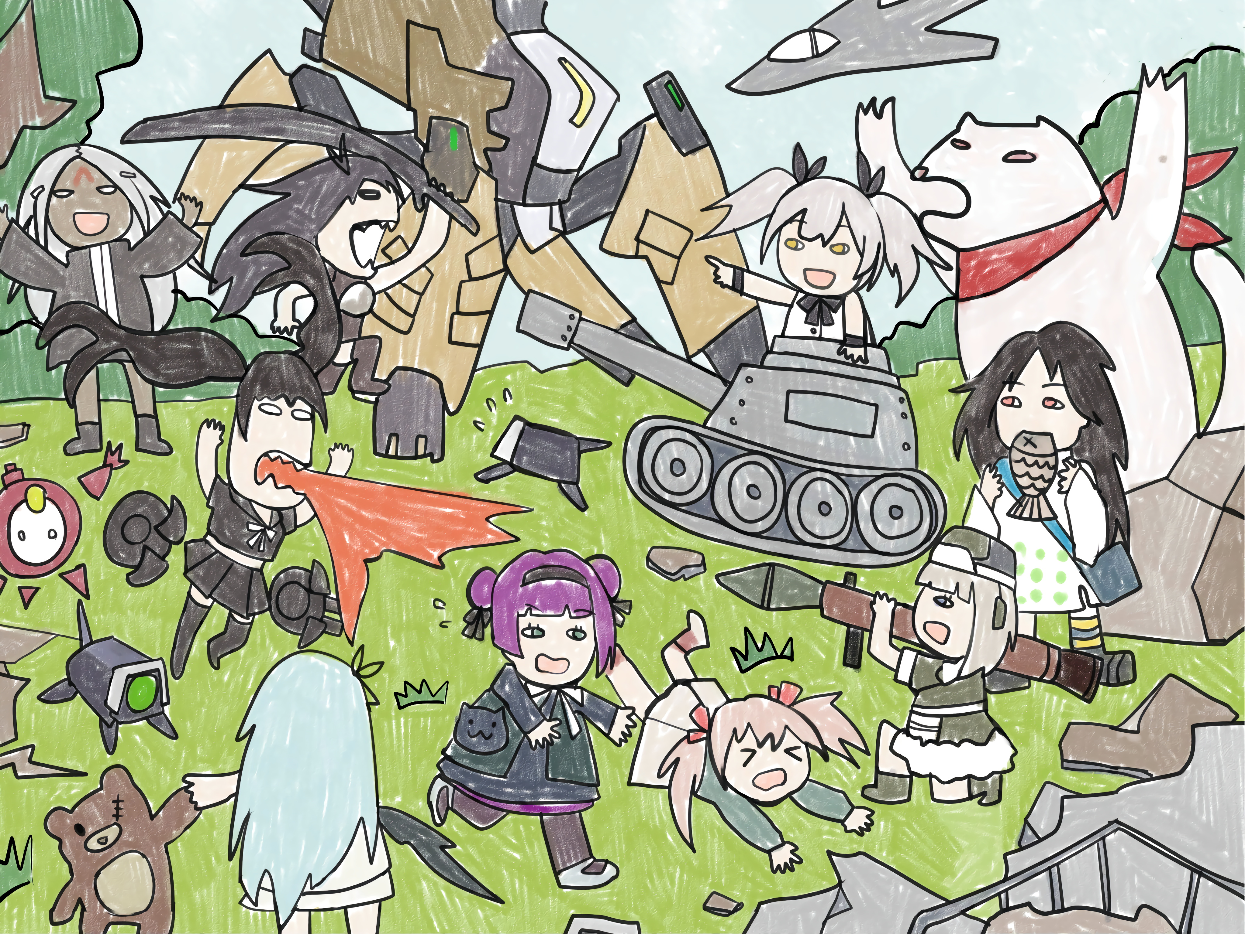 五周年快乐少女前线历届登陆图