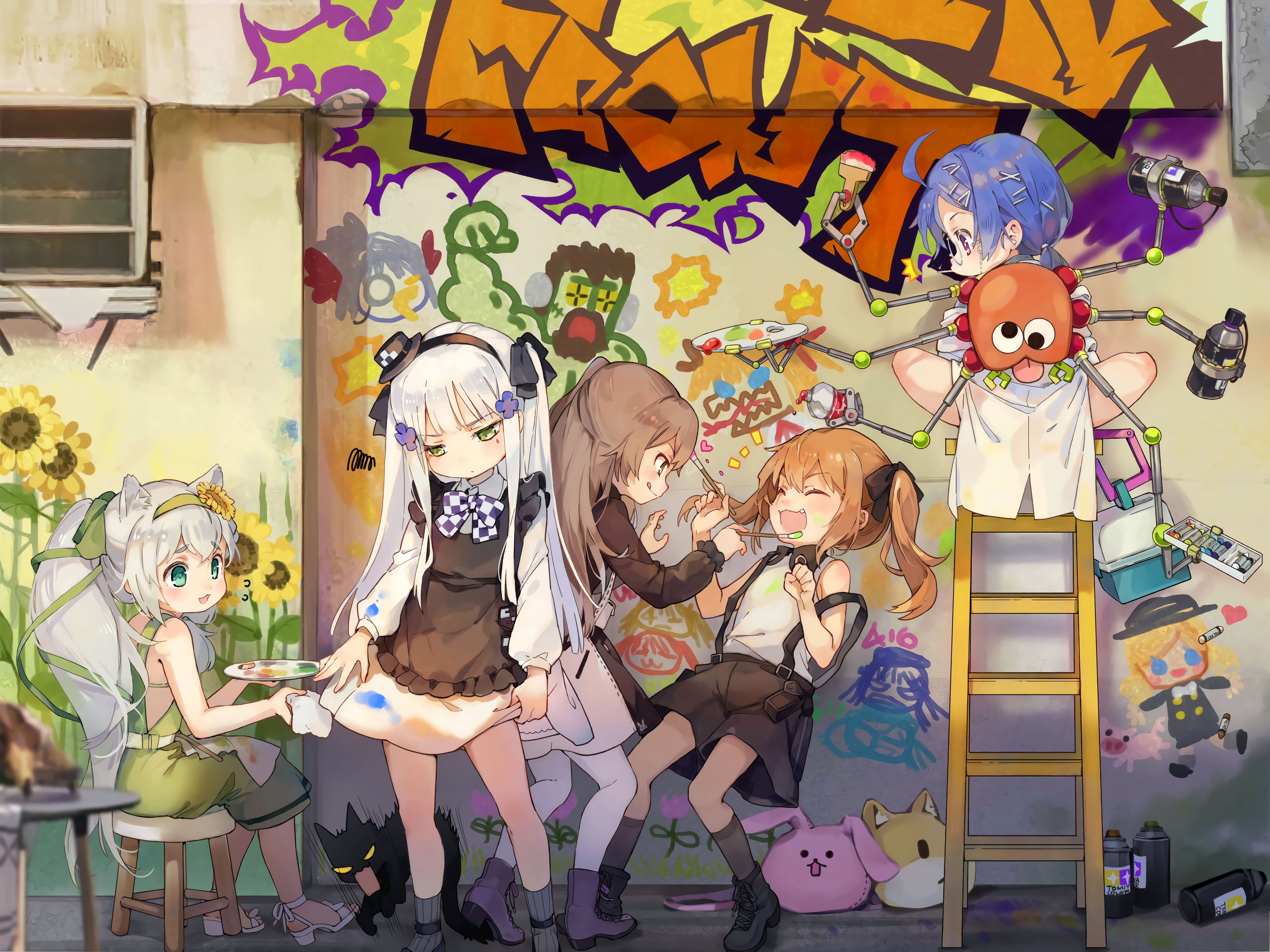 五周年快乐少女前线历届登陆图