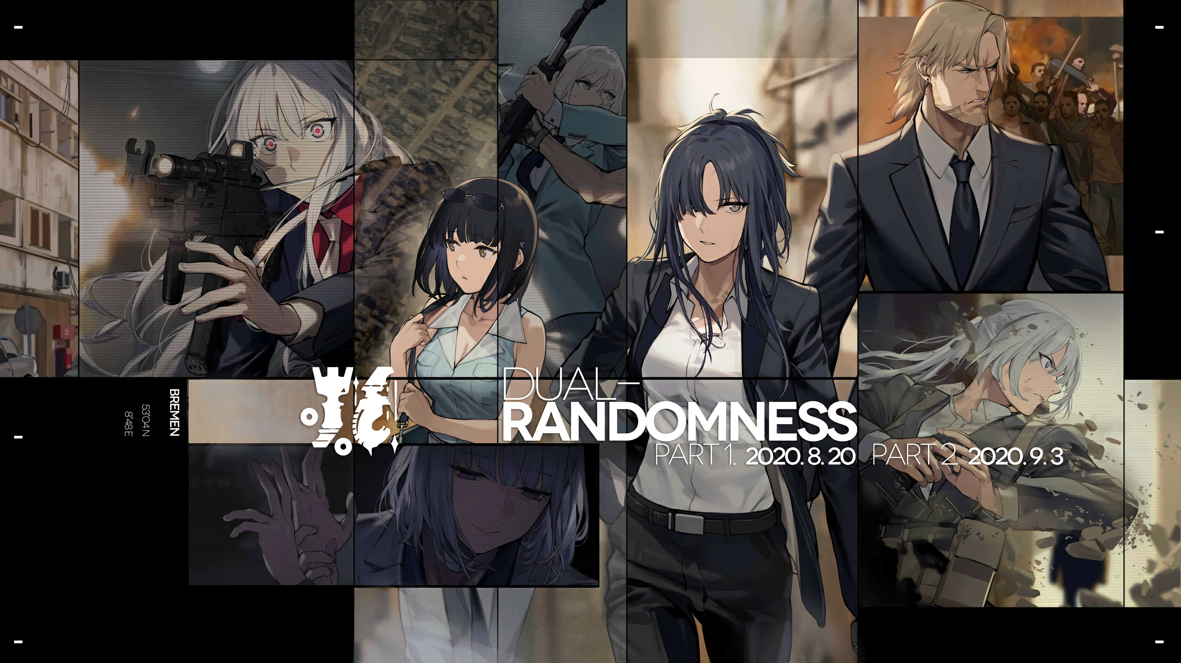 五周年快乐少女前线历届登陆图