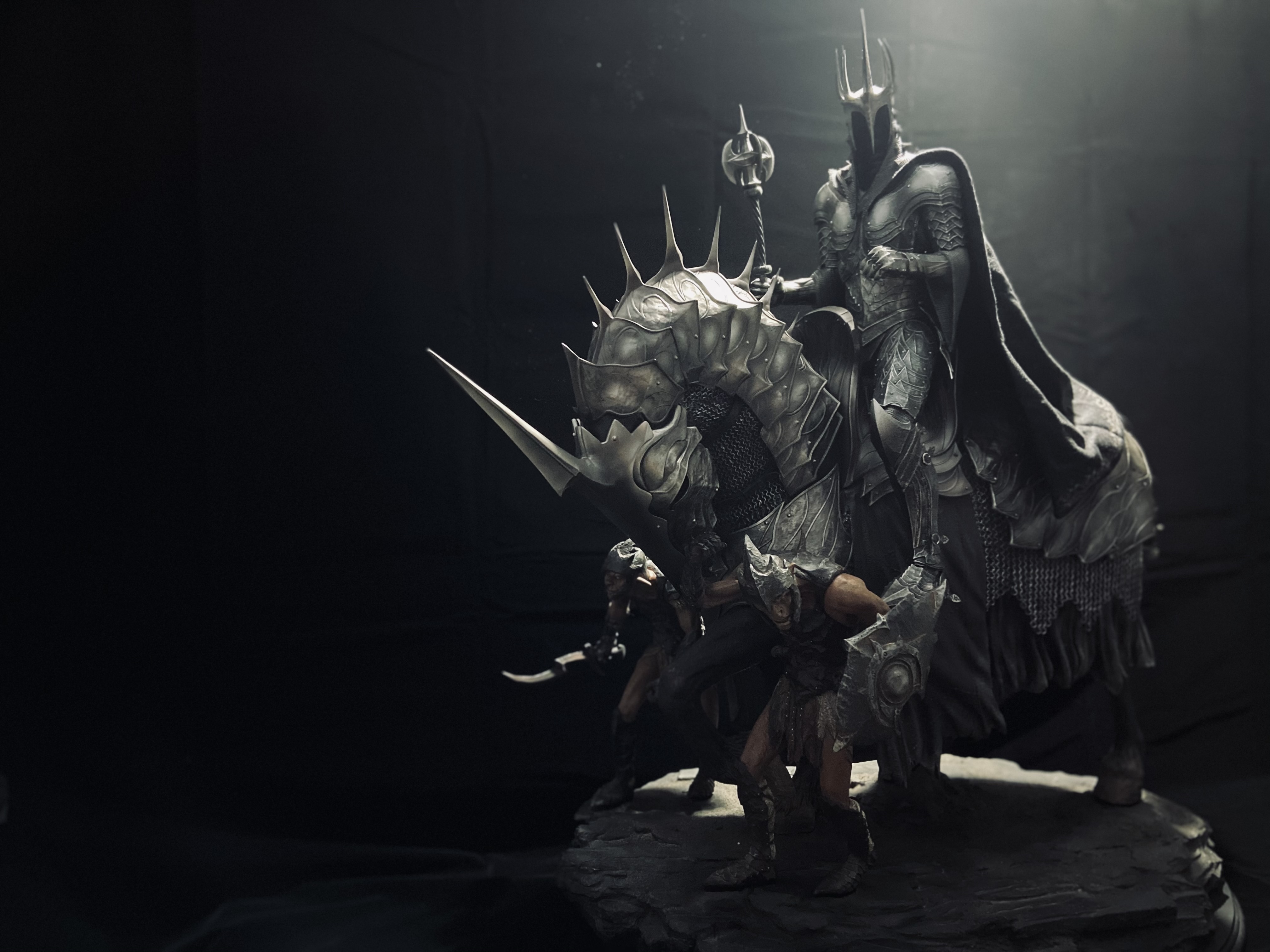 雕像开箱作业14umanstudiox约翰豪魔戒安格玛巫王witchkingofangmar
