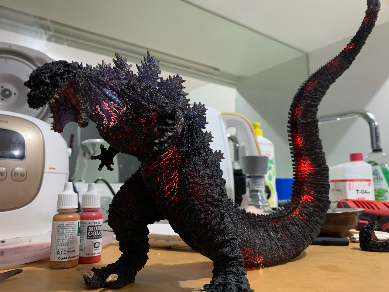 手办手办gk造型研究所真哥斯拉