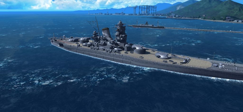 洛拉斯的战争世界 战舰世界 用大和cos超级战列舰萨摩