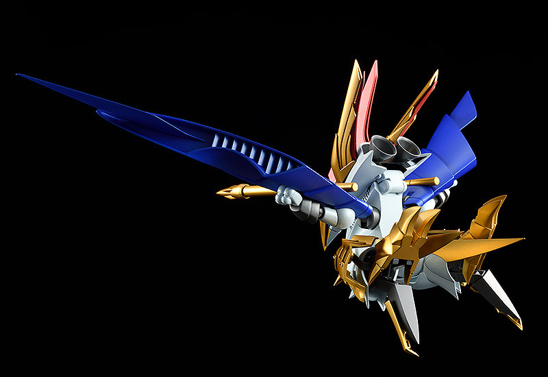 [新闻资讯[拼装 max factory plamax ms-13 魔神英雄传 钢衣空王