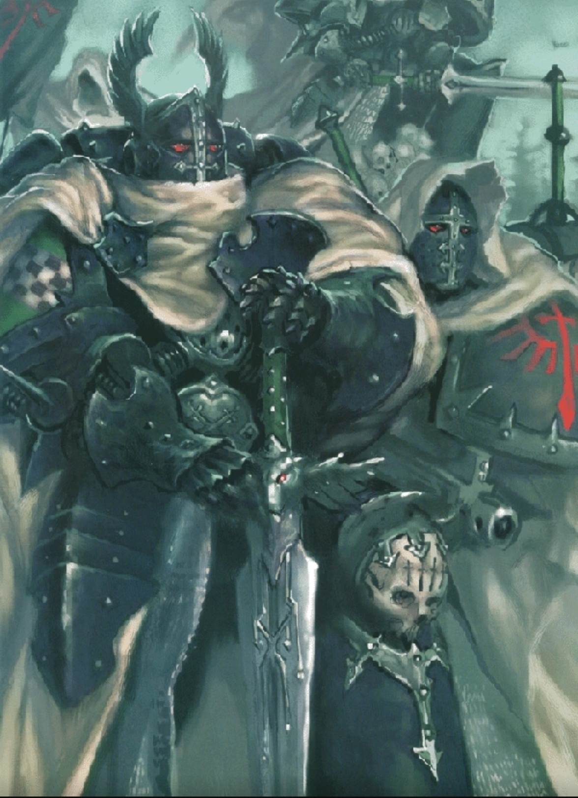 萨尔那加造物的黑绿配色相当有逼格和审美啊,暴雪是从太空死灵那里来