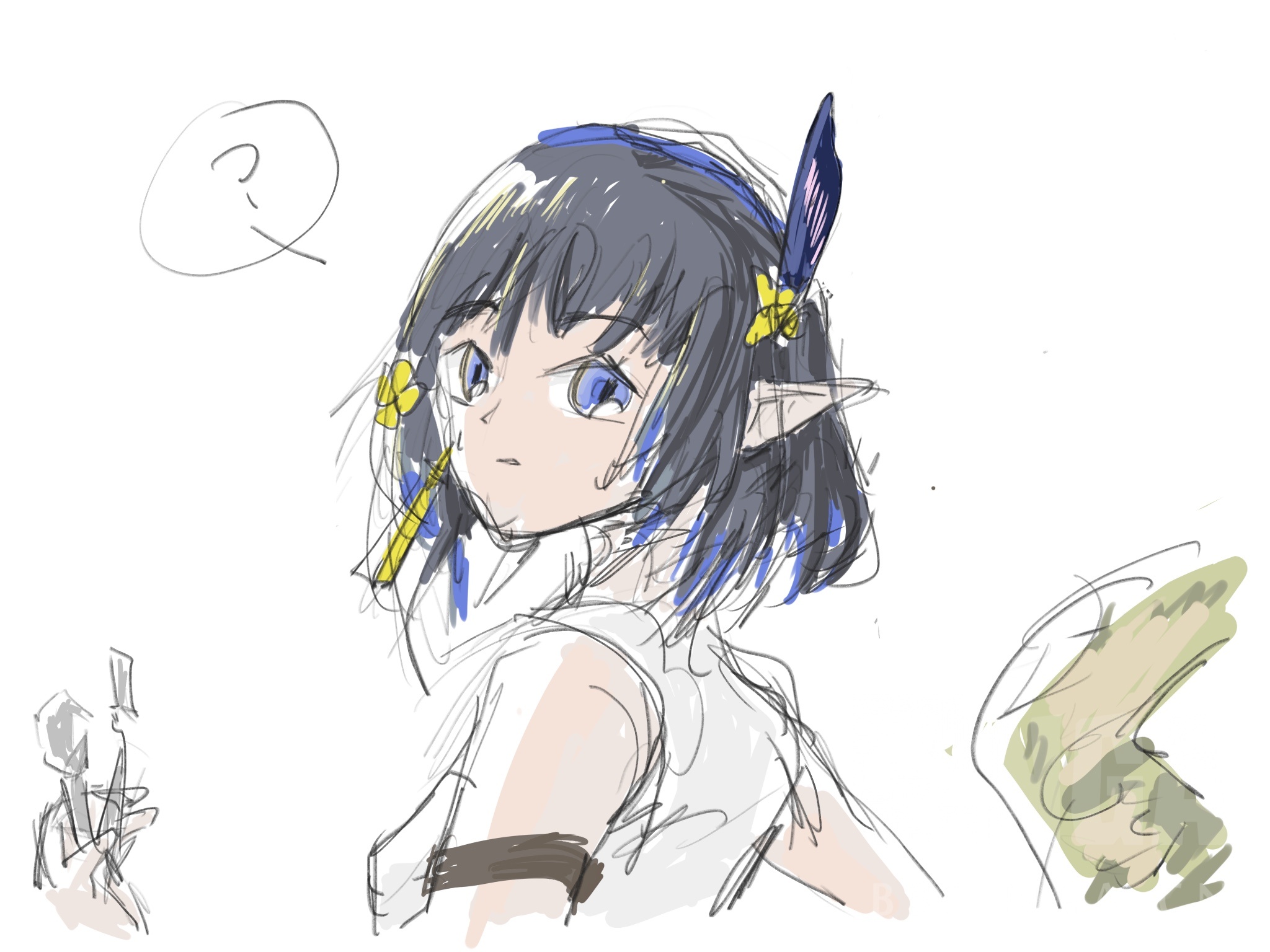 低技术力警告异客x森蚺异蚺好像没人搞羽毛梗自告奋勇摸了