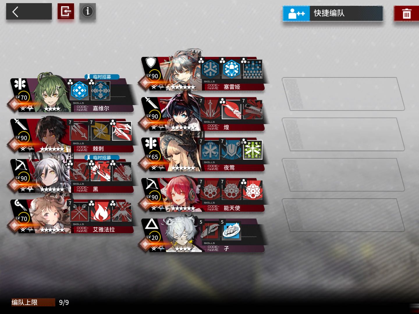 肉鸽氵很喜欢肉鸽这种编队界面