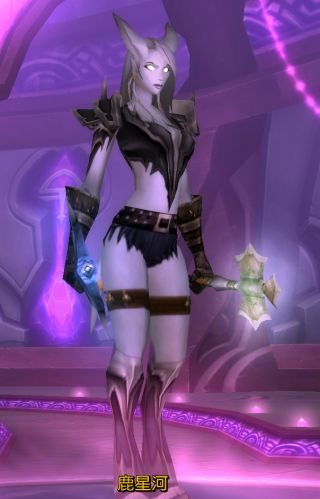 德莱尼妹子也挺好看的