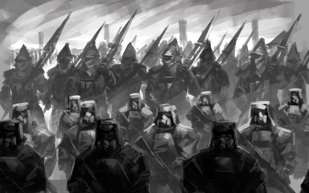 手书氵发现一个超帅的乌萨斯军队手书乌萨斯战争之影