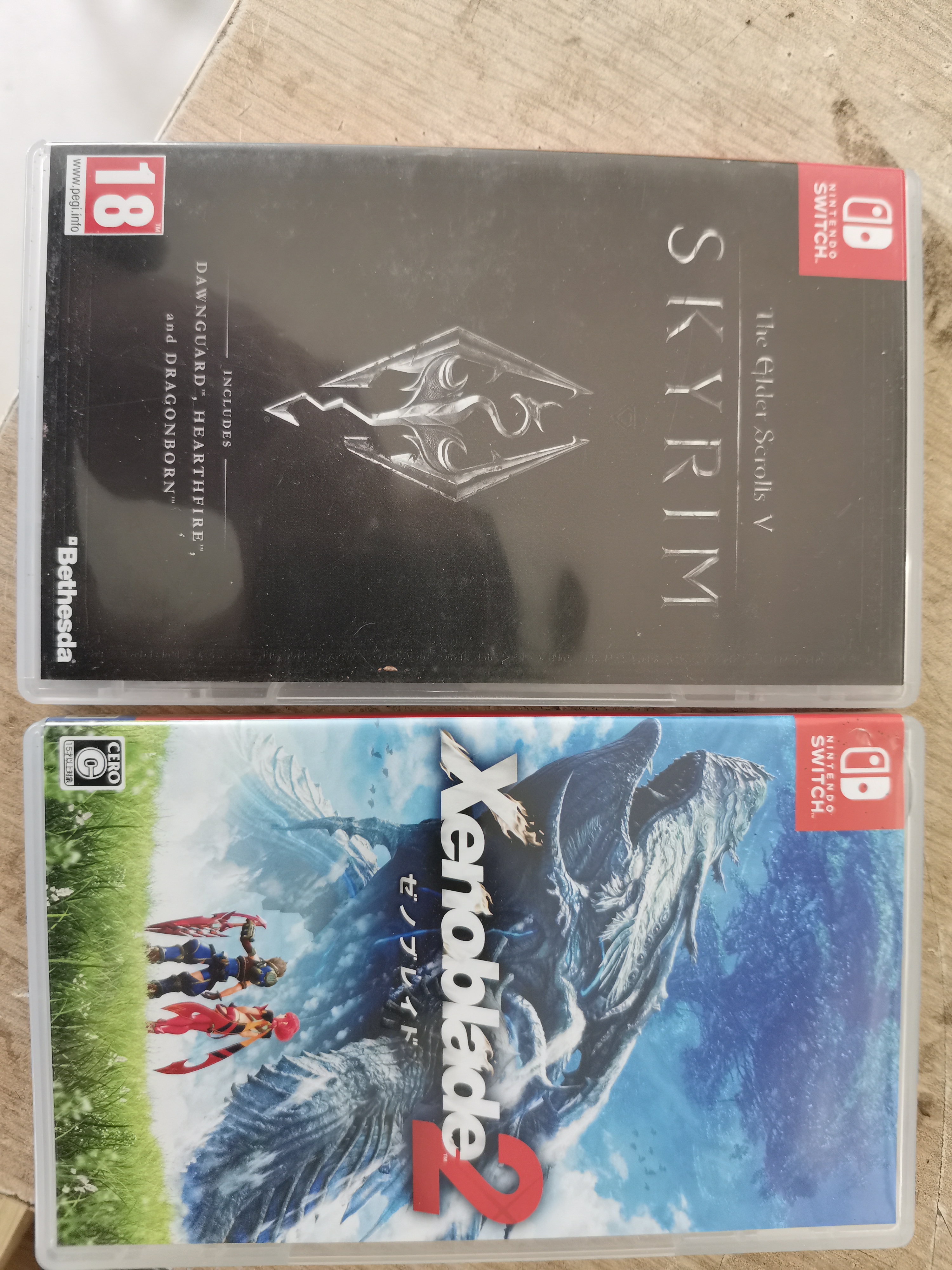 出ns卡带上古卷轴265异度之刃2385