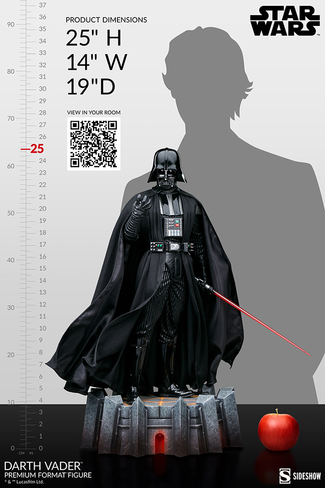 [新闻资讯 side show《星球大战》达斯·维达 darth vader 雕像