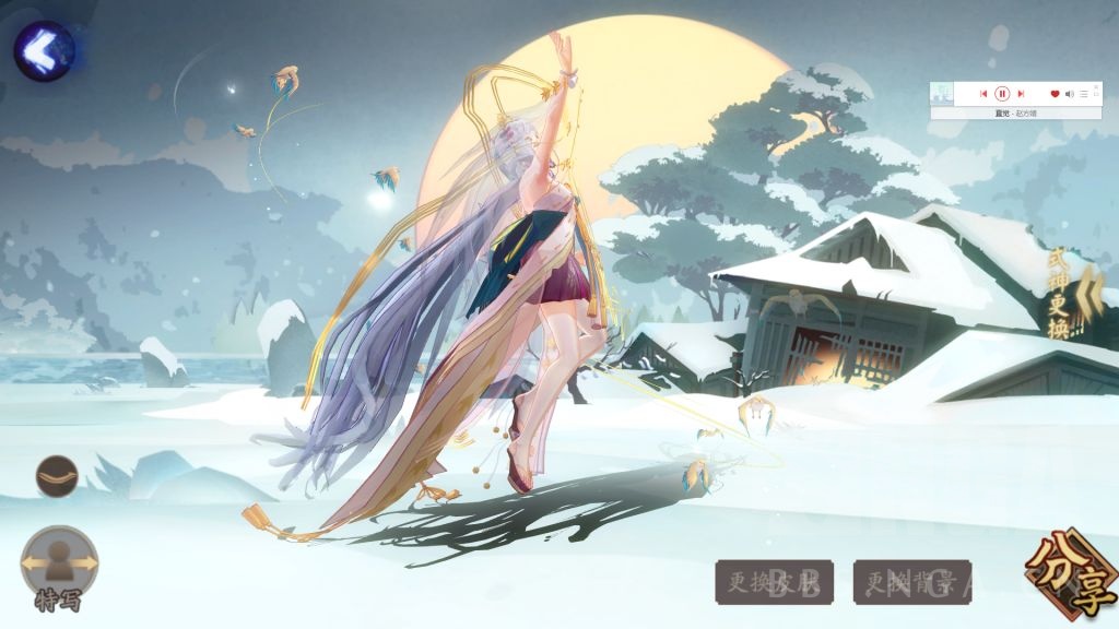 其实紧那罗花合战皮某些角度看着还是挺漂亮的