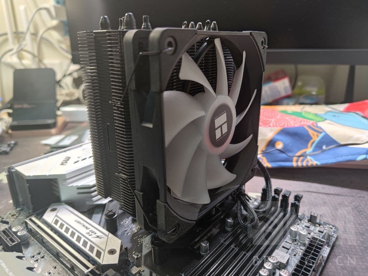 [已出]利民ak120黑化版 散热器 argb风扇