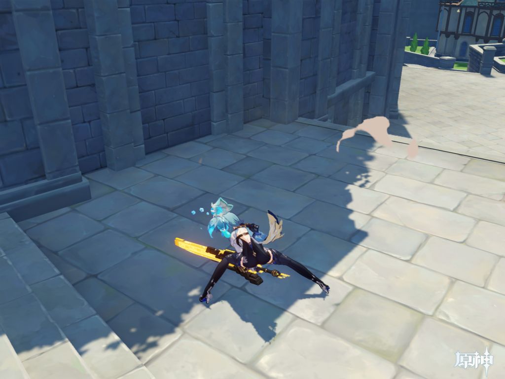 厨力放出优菈的下落攻击太涩了转体叉胯骑脸