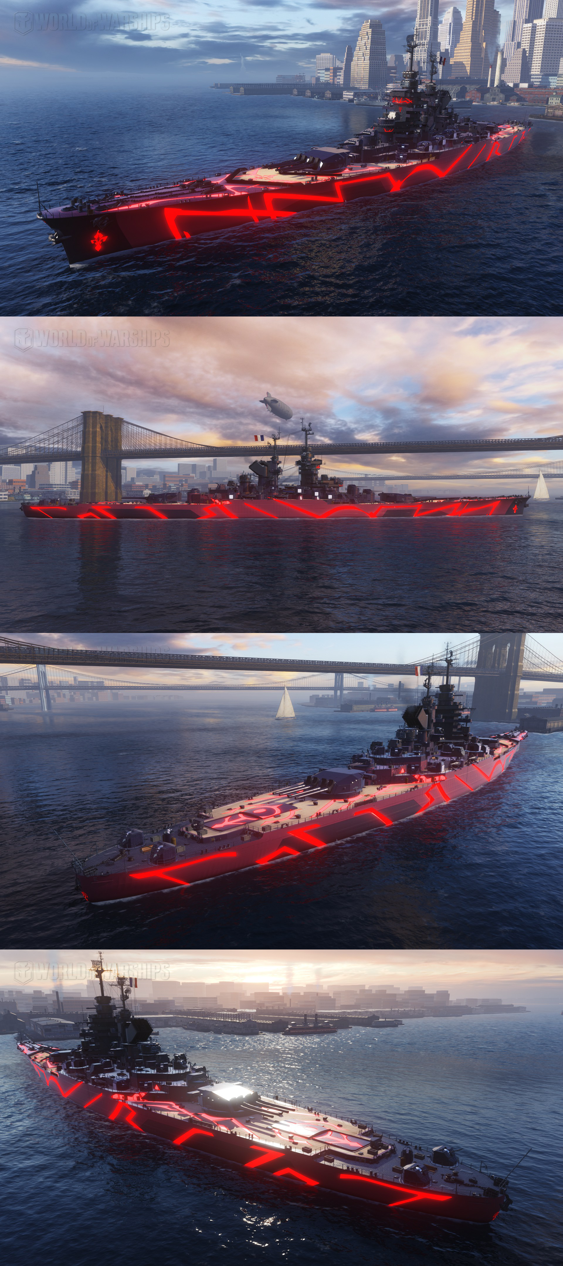 讨论战舰涂装mod共和国海雾涂装mod配色x3