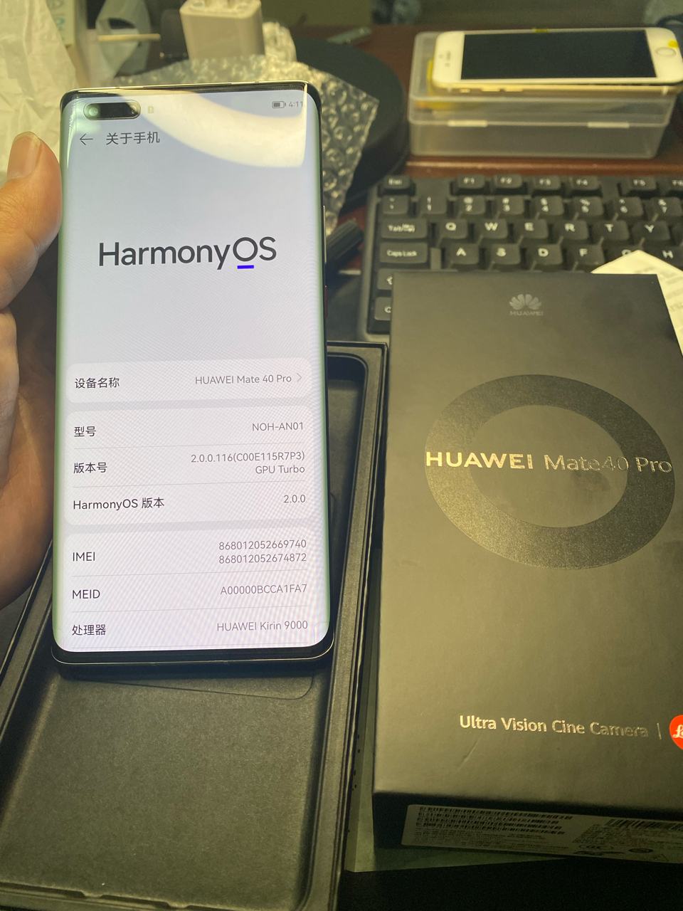 mate40pro银色和白色,mate40pro银色 出一台刚激活的mate40pro 8 128白色 6000元