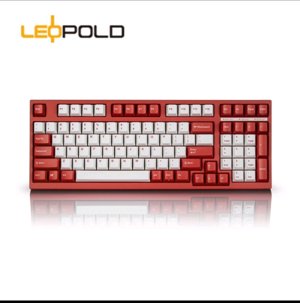 出利奥博德leopoldfc980m紫轴机械键盘