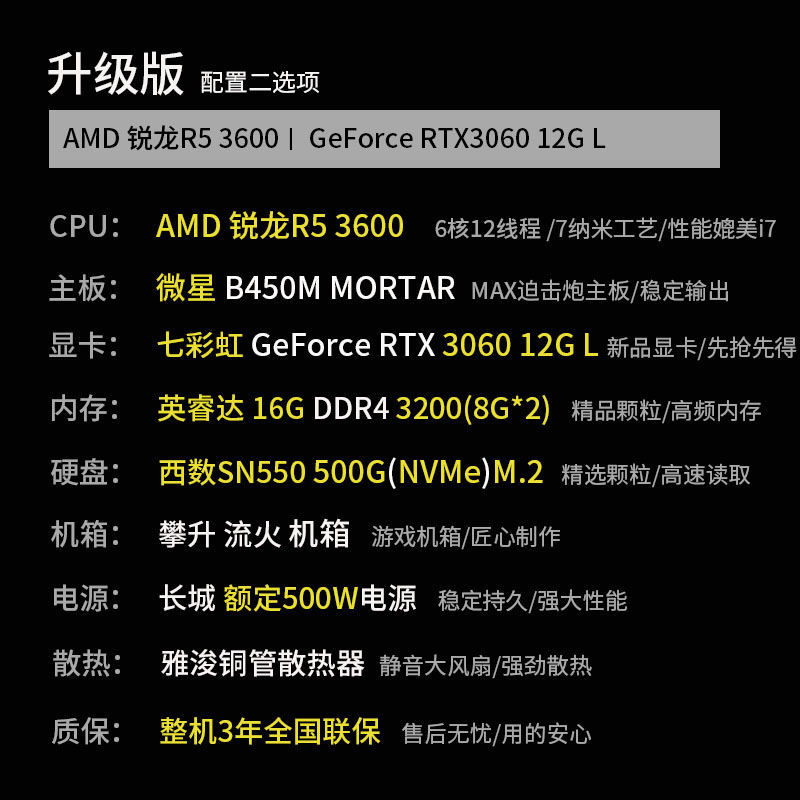 并夕夕百亿补贴这个3060锁算力的整机怎么样