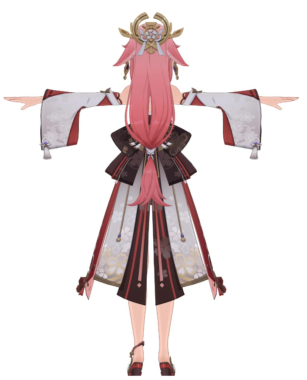 幽夜净土八重神子模型