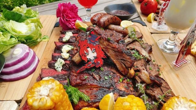 北美风格烟熏烤肉大餐---姬子生贺2021 生日快乐!