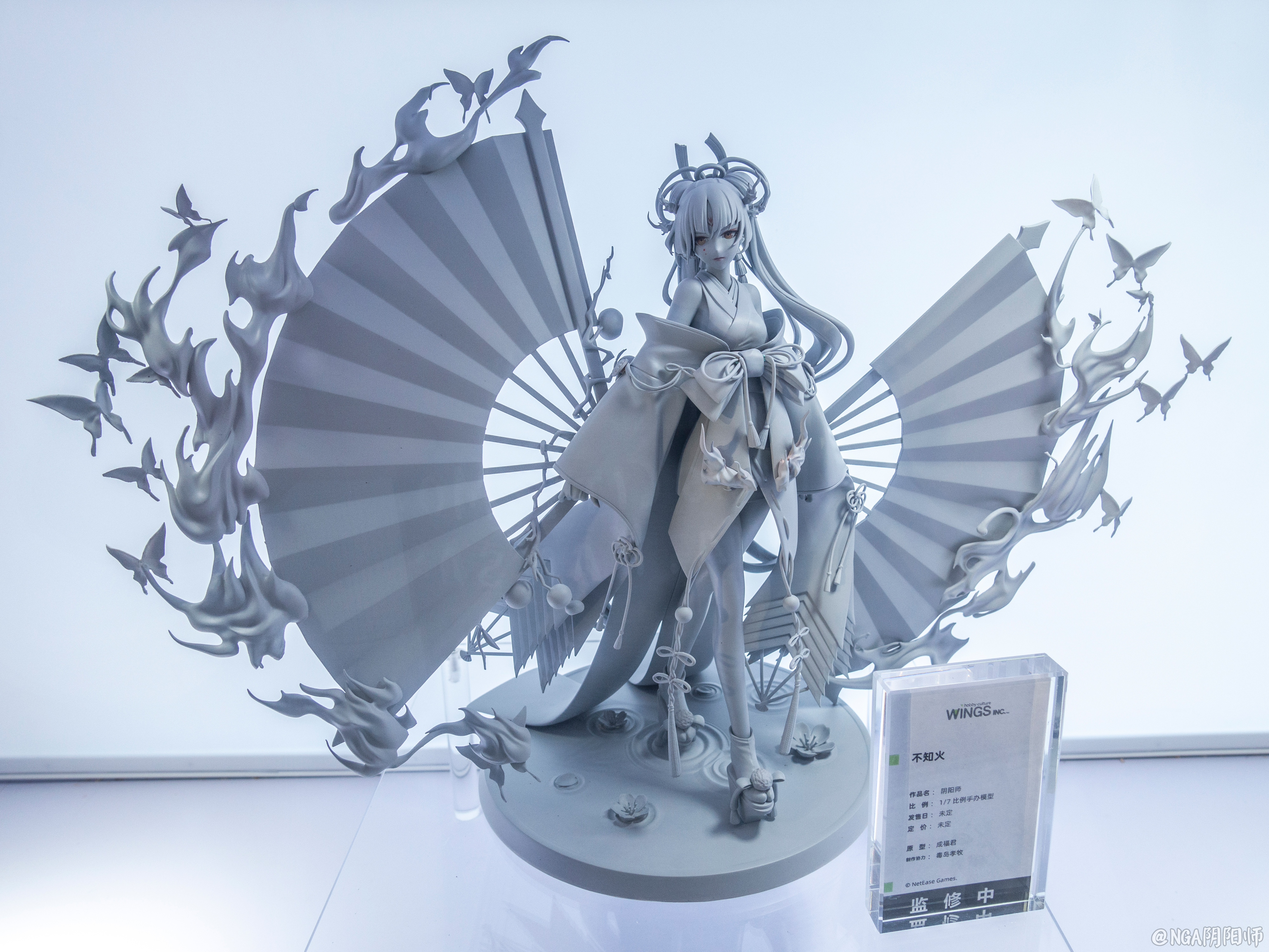 wf2021上海彩色原型鬼切霜风白槿玉藻前净魂狐焰灰模不知火手办化决定