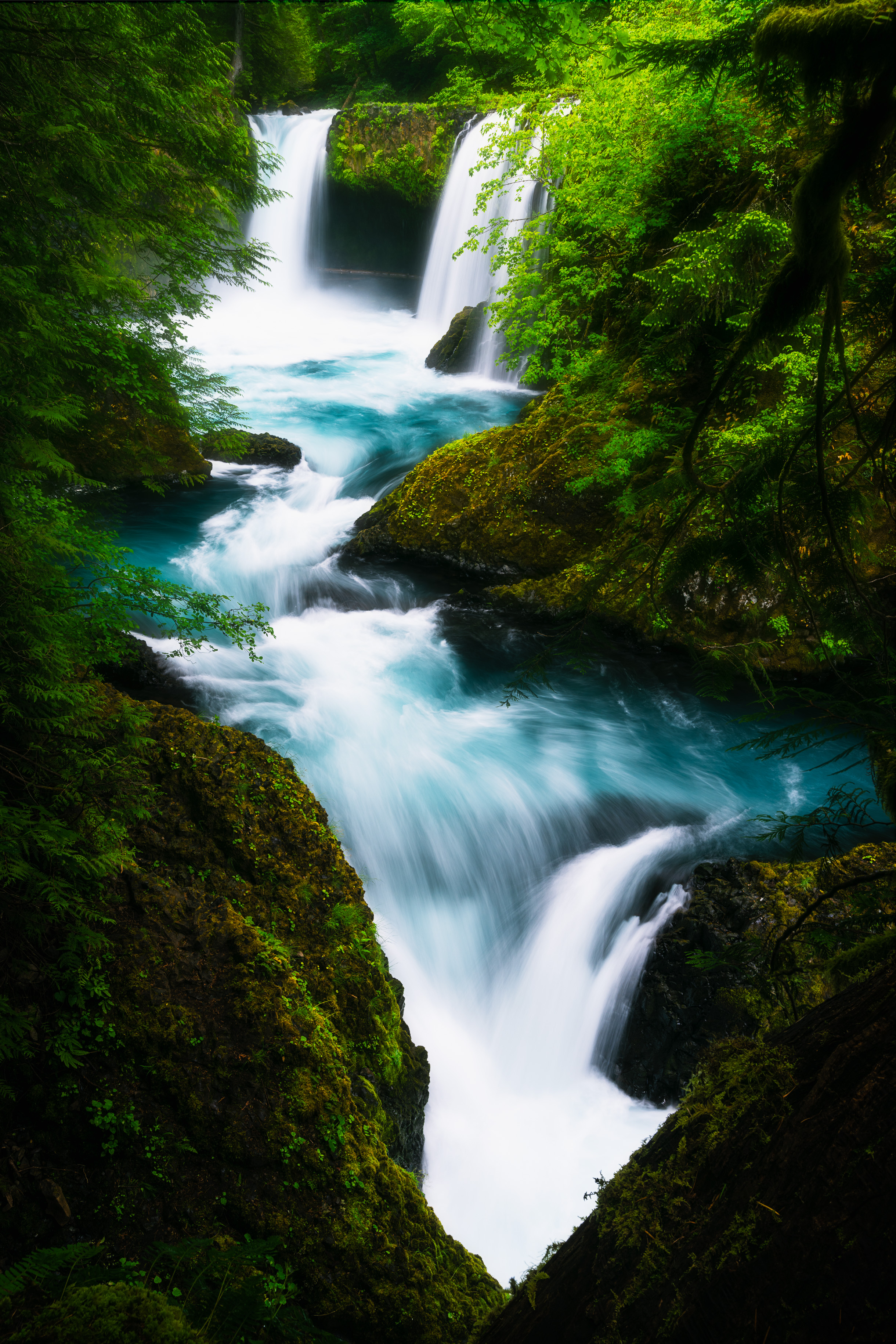 [踏青摄影] 可能是拍过最美的瀑布,虽然差点把自己命玩没了