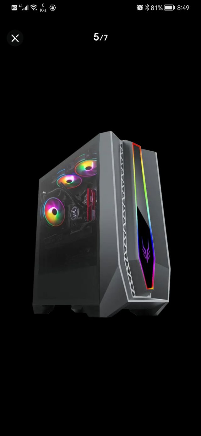 常州本地3400元出攀升战神二代主机i71070016g带亮机卡gtx680