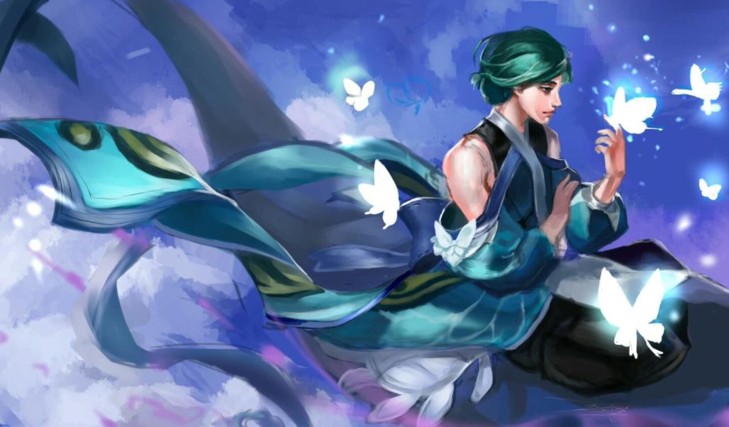 我看了一下几个王者的pv,感觉庄周在世界观里好强,我重新设计了一下庄