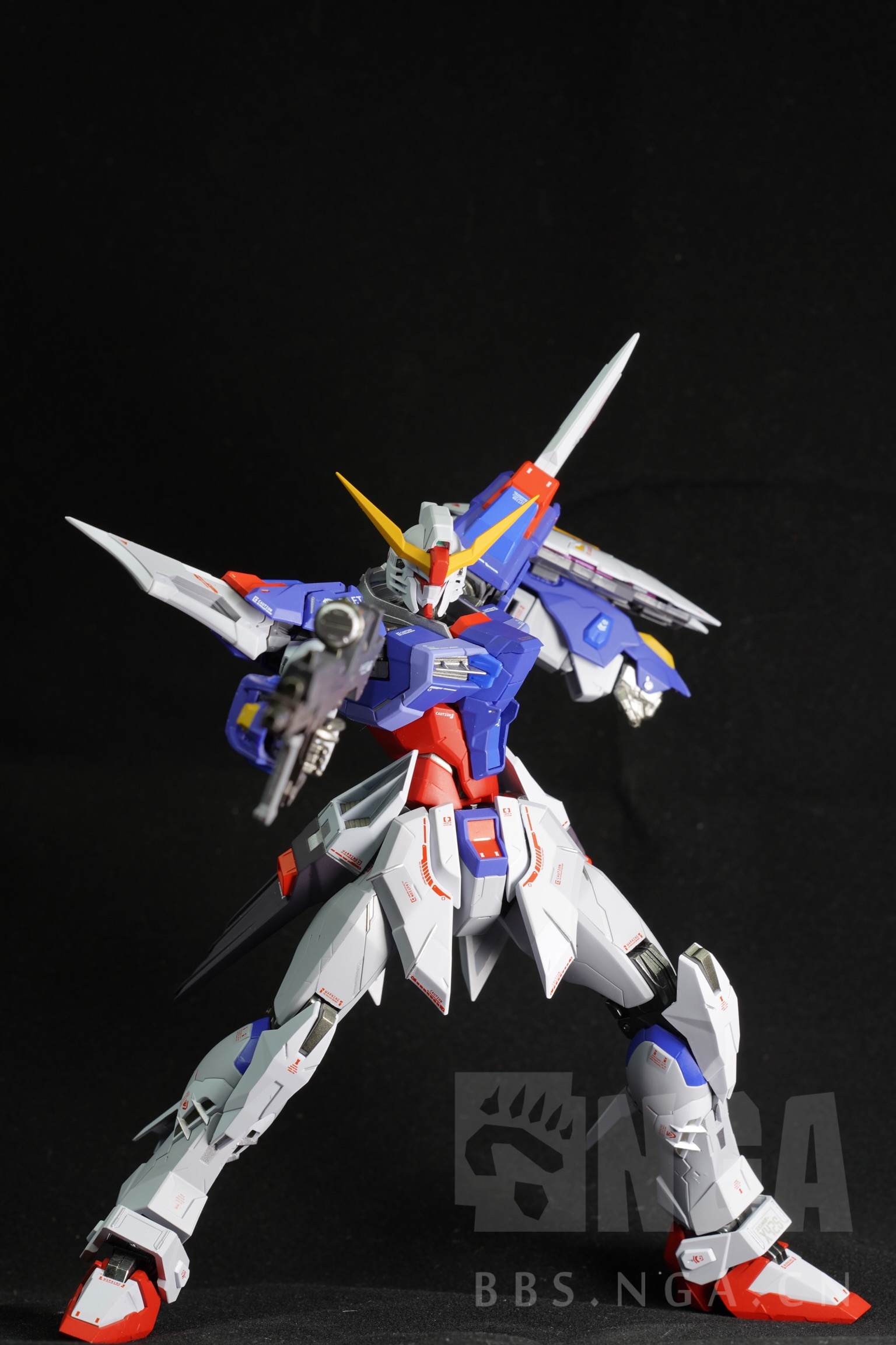 可动成品不会poseno38metalbuild命运高达红魂版