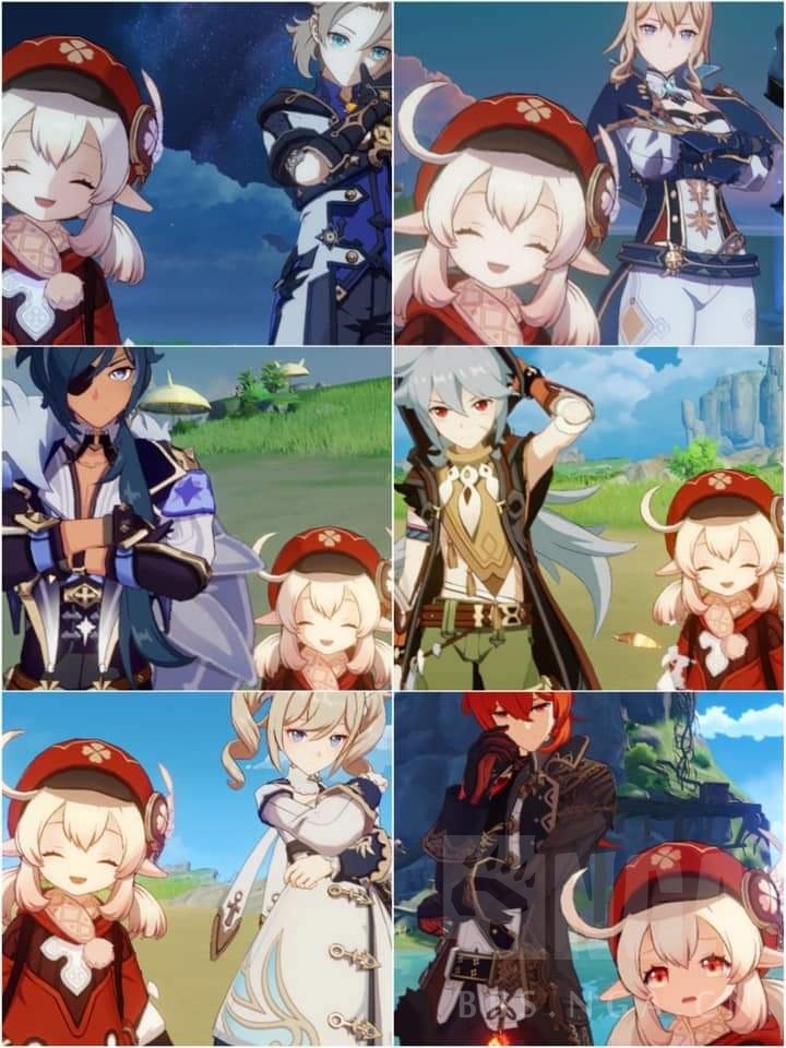 外服搬运可莉和其他人合影