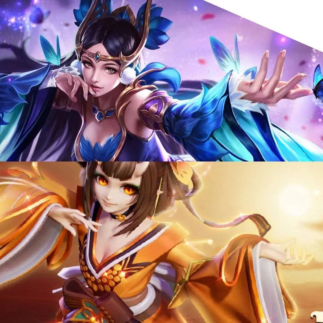 有,王者玩家发现了一个桃花妖皮肤的海报和貂蝉仲夏夜之梦的挺像的